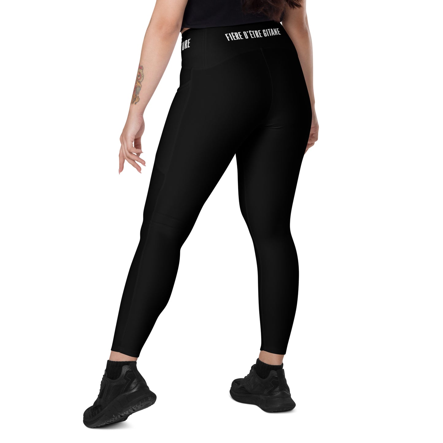 Legging croisé fière d’être gitane arrère