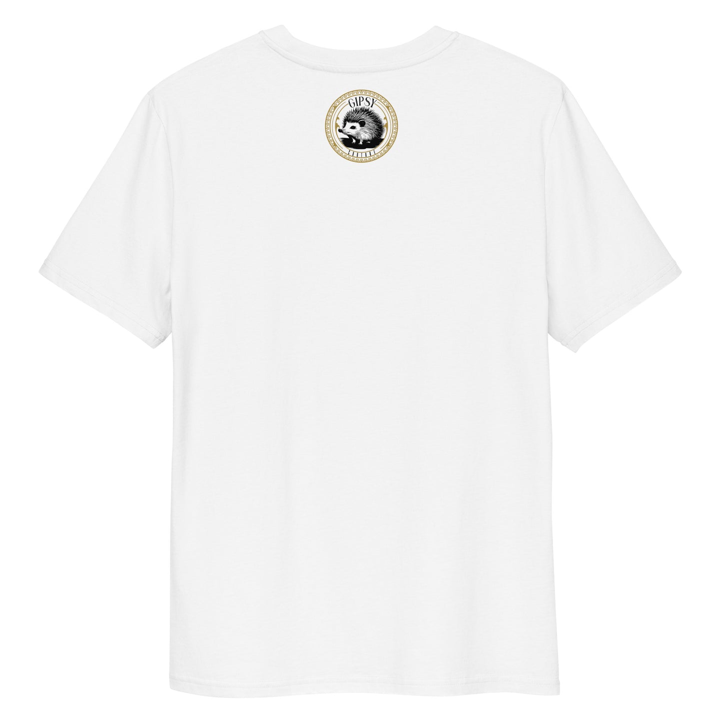 T-shirt logo gipsy couture blanc arrière