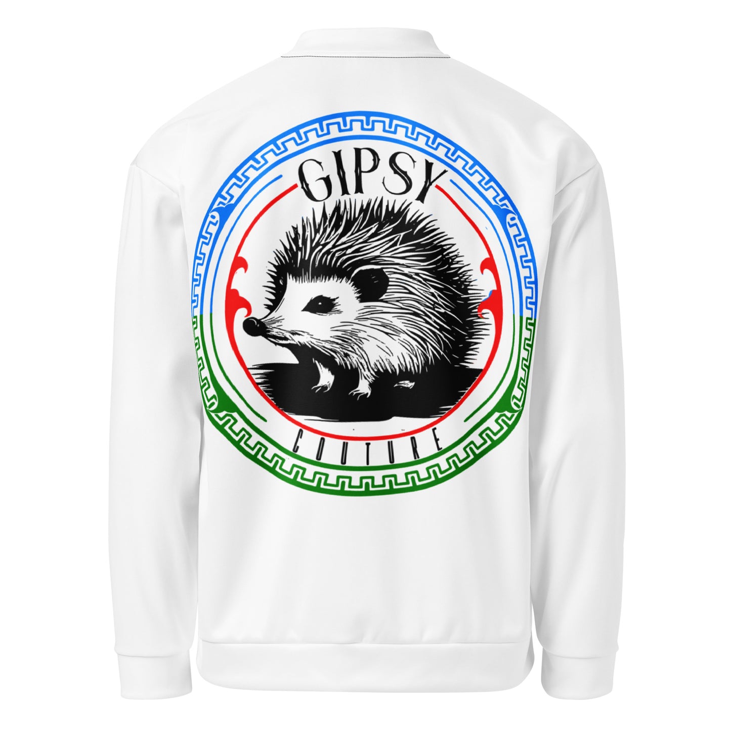 veste bombers blanc gipsy couture arrière