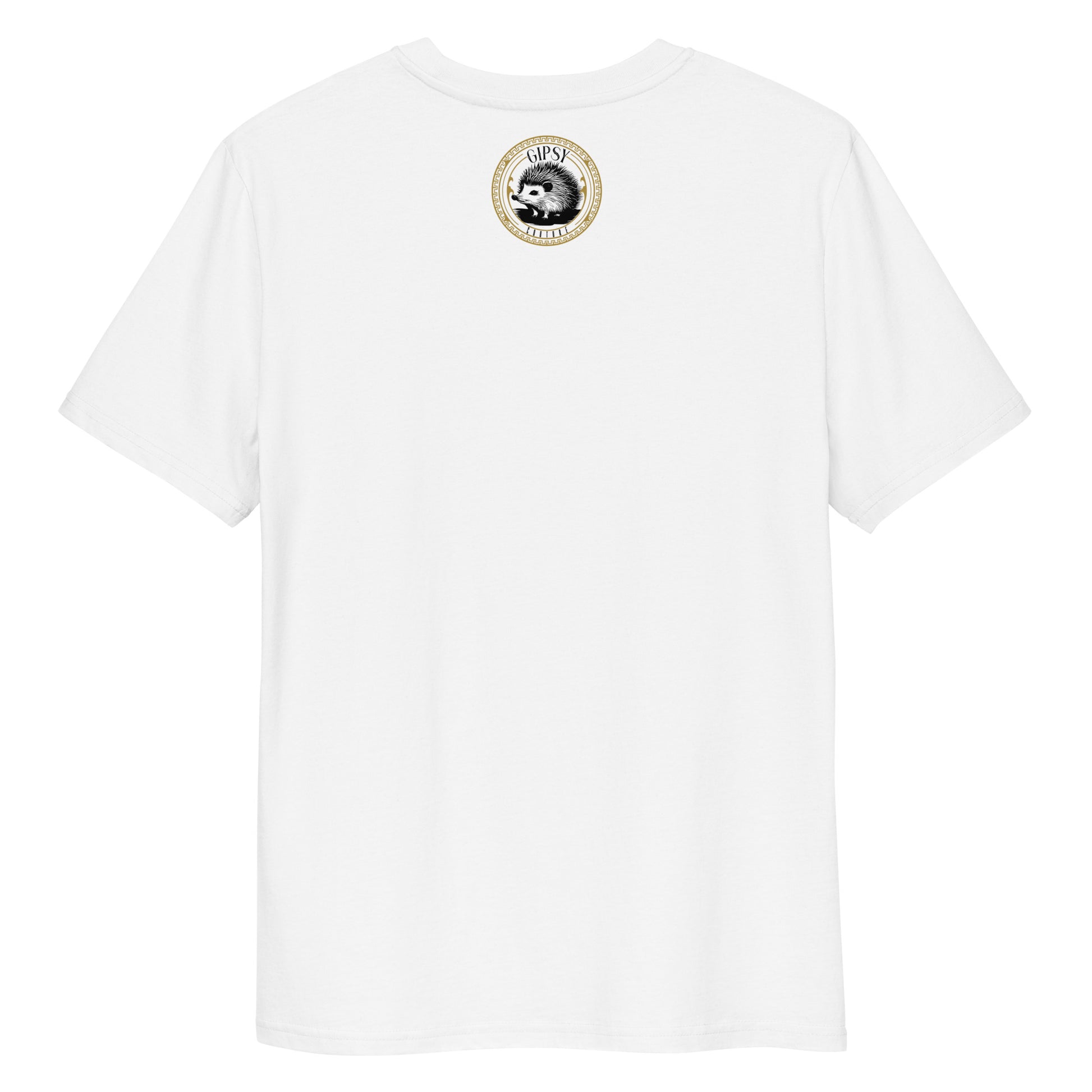T-shirt logo gipsy couture blanc arrière