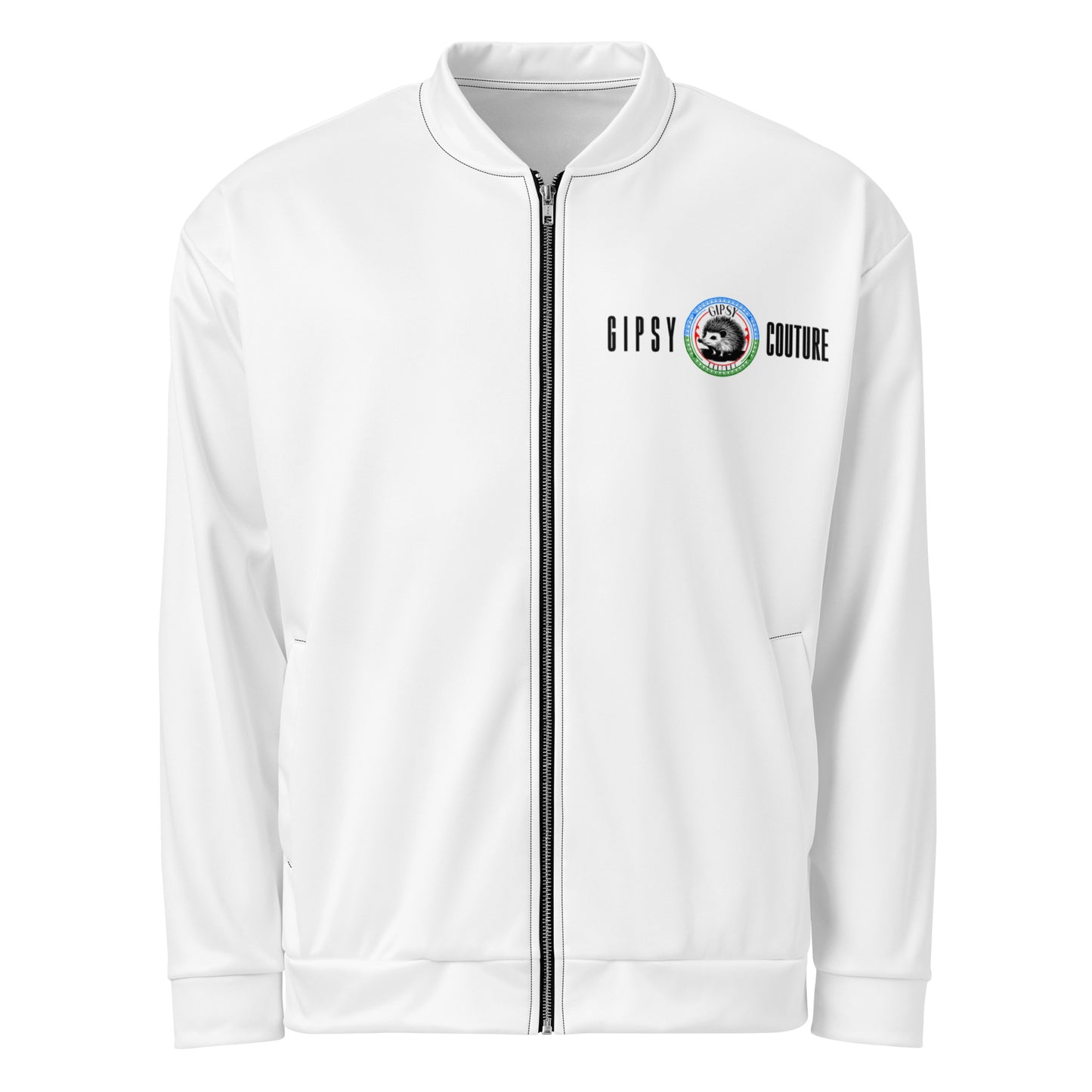 veste bombers blanc gipsy couture avant